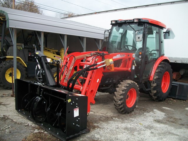 CT Blower on Kioti with KL 401 loader